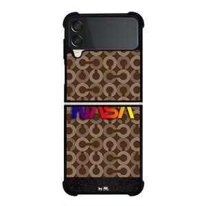 COACH NEW YORK NASA Samsung Galaxy Z Flip 3 Case Cover COACH NEW YORK NASA Samsung Galaxy Z Flip 3 Case Cover