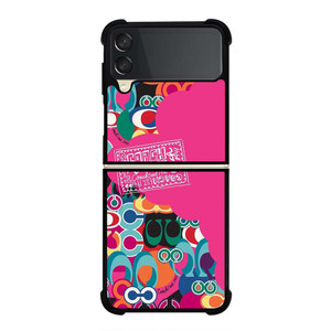 COACH NEW YORK POPPY COLOR FULL Samsung Galaxy Z Flip 3 Case Cover COACH NEW YORK POPPY COLOR FULL Samsung Galaxy Z Flip 3 Case Cover
