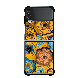 COACH NEW YORK ROSE TEA Samsung Galaxy Z Flip 3 Case Cover COACH NEW YORK ROSE TEA Samsung Galaxy Z Flip 3 Case Cover