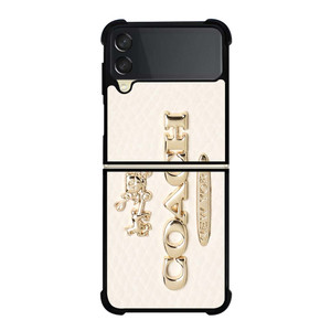 COACH PINK PATTERN MATE Samsung Galaxy Z Flip 3 Case Cover COACH PINK PATTERN MATE Samsung Galaxy Z Flip 3 Case Cover