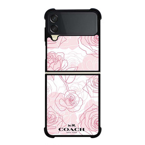 COACH ROSES Samsung Galaxy Z Flip 3 Case Cover