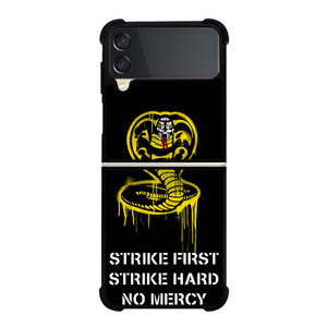 COBRA KAI NO MERCY KARATE Samsung Galaxy Z Flip 3 Case Cover COBRA KAI NO MERCY KARATE Samsung Galaxy Z Flip 3 Case Cover