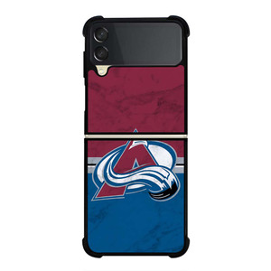 COLORADO AVALANCHE MARBEL Samsung Galaxy Z Flip 3 Case Cover COLORADO AVALANCHE MARBEL Samsung Galaxy Z Flip 3 Case Cover