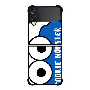 COOKIE MONSTER SESAME STREET CUTE Samsung Galaxy Z Flip 3 Case Cover COOKIE MONSTER SESAME STREET CUTE Samsung Galaxy Z Flip 3 Case Cover