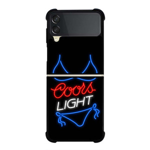 COORS LIGHT BEER BIKINI Samsung Galaxy Z Flip 3 Case Cover COORS LIGHT BEER BIKINI Samsung Galaxy Z Flip 3 Case Cover