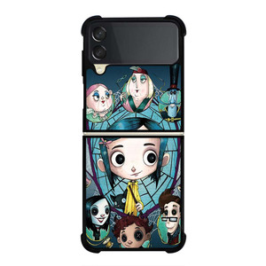 CORALINE MOVIE CHARACTER Samsung Galaxy Z Flip 3 Case Cover CORALINE MOVIE CHARACTER Samsung Galaxy Z Flip 3 Case Cover