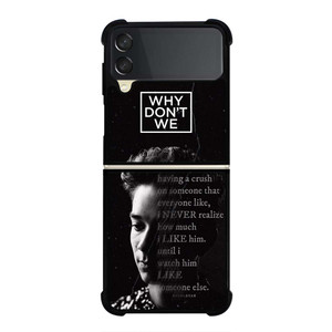 CORBYN BESSON WHY DON'T WE QUOTE Samsung Galaxy Z Flip 3 Case Cover CORBYN BESSON WHY DON'T WE QUOTE Samsung Galaxy Z Flip 3 Case Cover