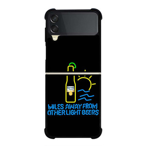 CORONA LIGHT BEER MILES AWAY Samsung Galaxy Z Flip 3 Case Cover