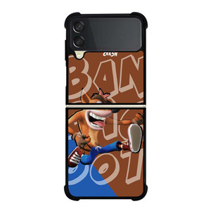 CRASH BANDICOOT GAME 2 Samsung Galaxy Z Flip 3 Case Cover CRASH BANDICOOT GAME 2 Samsung Galaxy Z Flip 3 Case Cover