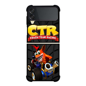 CRASH TEAM RACING BANDICOOT CTR TIRE Samsung Galaxy Z Flip 3 Case Cover CRASH TEAM RACING BANDICOOT CTR TIRE Samsung Galaxy Z Flip 3 Case Cover