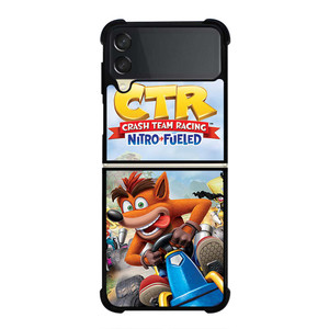 CRASH TEAM RACING NITRO FUELED BANDICOOT Samsung Galaxy Z Flip 3 Case Cover CRASH TEAM RACING NITRO FUELED BANDICOOT Samsung Galaxy Z Flip 3 Case Cover