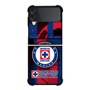 CRUZ AZUL SOCCER LOGO Samsung Galaxy Z Flip 3 Case Cover CRUZ AZUL SOCCER LOGO Samsung Galaxy Z Flip 3 Case Cover