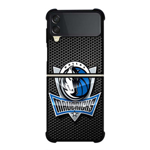 DALLAS MAVERICKS METAL LOGO Samsung Galaxy Z Flip 3 Case Cover DALLAS MAVERICKS METAL LOGO Samsung Galaxy Z Flip 3 Case Cover