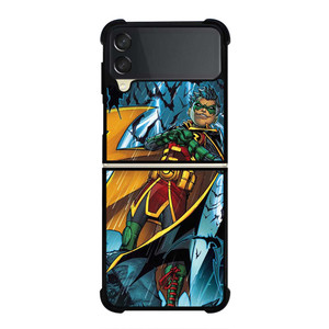 DAMIAN WAYNE BATMAN COMICS Samsung Galaxy Z Flip 3 Case Cover DAMIAN WAYNE BATMAN COMICS Samsung Galaxy Z Flip 3 Case Cover