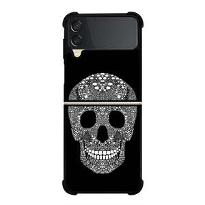 DAY OF THE DEAD SKULL Samsung Galaxy Z Flip 3 Case Cover DAY OF THE DEAD SKULL Samsung Galaxy Z Flip 3 Case Cover