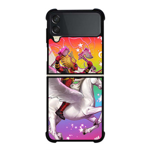 DEADPOOL UNICORN COLOR FULL Samsung Galaxy Z Flip 3 Case Cover