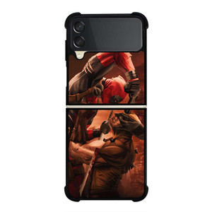 DEADPOOL VS WOLVERINE MARVEL Samsung Galaxy Z Flip 3 Case Cover DEADPOOL VS WOLVERINE MARVEL Samsung Galaxy Z Flip 3 Case Cover