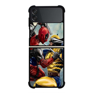 DEADPOOL VS WOLVERINE Samsung Galaxy Z Flip 3 Case Cover