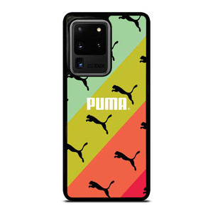 PUMA LOGO STRIPE PATTERN Samsung Galaxy S20 Ultra Case Cover