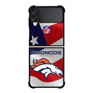 DENVER BRONCOS LOGO FOOTBALL Samsung Galaxy Z Flip 3 Case Cover
