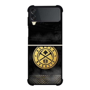 DENVER NUGGETS GOLD METAL Samsung Galaxy Z Flip 3 Case Cover