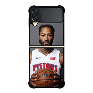 DERRICK ROSE DETROIT PISTONS NBA Samsung Galaxy Z Flip 3 Case Cover
