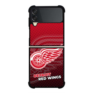 DETROIT RED WINGS HALFTONE EFFECT Samsung Galaxy Z Flip 3 Case Cover DETROIT RED WINGS HALFTONE EFFECT Samsung Galaxy Z Flip 3 Case Cover
