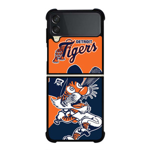 DETROIT TIGERS MASCOT MLB LOGO Samsung Galaxy Z Flip 3 Case Cover DETROIT TIGERS MASCOT MLB LOGO Samsung Galaxy Z Flip 3 Case Cover