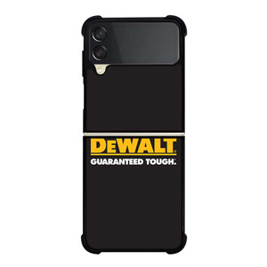 DEWAL LOGO GUARANTEED TOUGH Samsung Galaxy Z Flip 3 Case Cover DEWAL LOGO GUARANTEED TOUGH Samsung Galaxy Z Flip 3 Case Cover