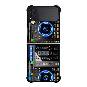 DJ TABLE TURN Samsung Galaxy Z Flip 3 Case Cover DJ TABLE TURN Samsung Galaxy Z Flip 3 Case Cover