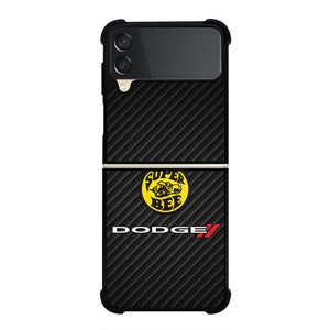 DODGE CHARGER SUPER BEE CARBON Samsung Galaxy Z Flip 3 Case Cover DODGE CHARGER SUPER BEE CARBON Samsung Galaxy Z Flip 3 Case Cover