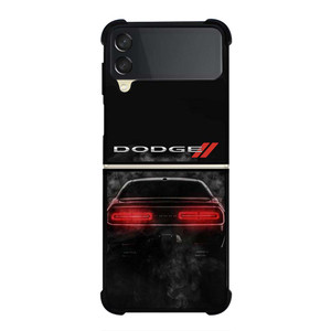 DODGE SRT CAR BLACK Samsung Galaxy Z Flip 3 Case Cover DODGE SRT CAR BLACK Samsung Galaxy Z Flip 3 Case Cover