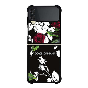 DOLCE AND GABBANA FLOWER Samsung Galaxy Z Flip 3 Case Cover