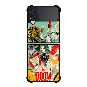 DOOM PATROL DC UNIVERSE Samsung Galaxy Z Flip 3 Case Cover DOOM PATROL DC UNIVERSE Samsung Galaxy Z Flip 3 Case Cover