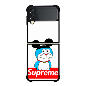 DORAEMON WITH MICKEY SUPREME Samsung Galaxy Z Flip 3 Case Cover