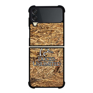 DUCKS UNLIMITED CAMO LOGO Samsung Galaxy Z Flip 3 Case Cover
