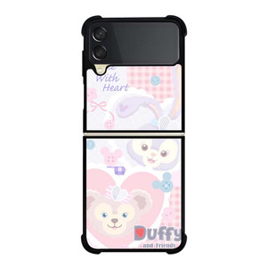 DUFFY AND FRIENDS DISNEY Samsung Galaxy Z Flip 3 Case Cover DUFFY AND FRIENDS DISNEY Samsung Galaxy Z Flip 3 Case Cover