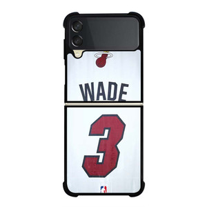 DWYANE WADE MIAMI HEAT 3 Samsung Galaxy Z Flip 3 Case Cover DWYANE WADE MIAMI HEAT 3 Samsung Galaxy Z Flip 3 Case Cover