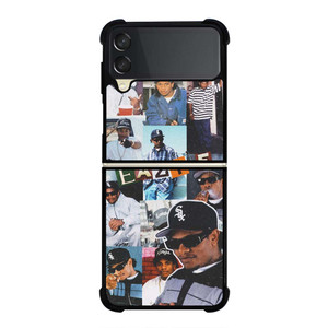 EAZY-E RAPPER COLLAGE 2 Samsung Galaxy Z Flip 3 Case Cover EAZY-E RAPPER COLLAGE 2 Samsung Galaxy Z Flip 3 Case Cover