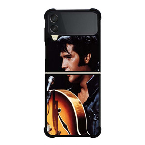 ELVIS PRESLEY ROCK N ROLL Samsung Galaxy Z Flip 3 Case Cover ELVIS PRESLEY ROCK N ROLL Samsung Galaxy Z Flip 3 Case Cover