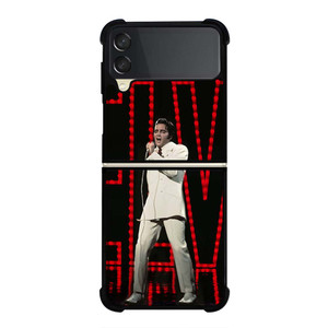ELVIS PRESLEY THE KING SINGER Samsung Galaxy Z Flip 3 Case Cover ELVIS PRESLEY THE KING SINGER Samsung Galaxy Z Flip 3 Case Cover
