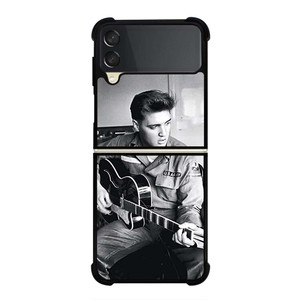ELVIS PRESLEY US ARMY Samsung Galaxy Z Flip 3 Case Cover ELVIS PRESLEY US ARMY Samsung Galaxy Z Flip 3 Case Cover