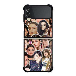 EMMA MACKEY FACE COLLAGE Samsung Galaxy Z Flip 3 Case Cover