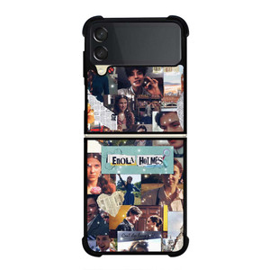 ENOLA HOLMES MOVIES COLLAGE Samsung Galaxy Z Flip 3 Case Cover