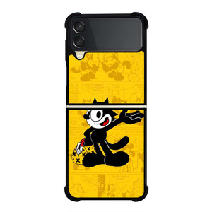 FELIX THE CAT COMIC Samsung Galaxy Z Flip 3 Case Cover