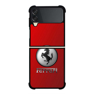 FERRARI SUPER CAR BUTTON Samsung Galaxy Z Flip 3 Case Cover FERRARI SUPER CAR BUTTON Samsung Galaxy Z Flip 3 Case Cover