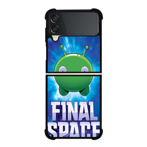 FINAL SPACE MOONCAKE CARTOON Samsung Galaxy Z Flip 3 Case Cover FINAL SPACE MOONCAKE CARTOON Samsung Galaxy Z Flip 3 Case Cover