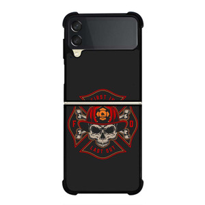 FIREFIGHTER FIREMAN SKULL LOGO Samsung Galaxy Z Flip 3 Case Cover FIREFIGHTER FIREMAN SKULL LOGO Samsung Galaxy Z Flip 3 Case Cover