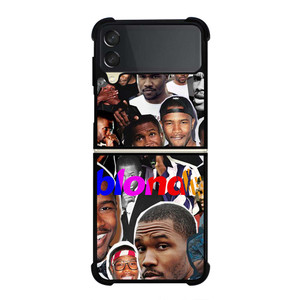 FRANK OCEAN BLONDE COLLAGE Samsung Galaxy Z Flip 3 Case Cover FRANK OCEAN BLONDE COLLAGE Samsung Galaxy Z Flip 3 Case Cover