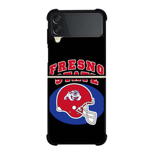 FRESNO STATE BULLDOGS LOGO Samsung Galaxy Z Flip 3 Case Cover FRESNO STATE BULLDOGS LOGO Samsung Galaxy Z Flip 3 Case Cover
